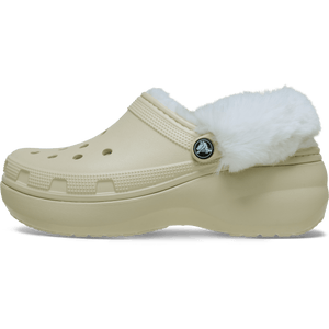Classic Platform Fuzz Lined Clog