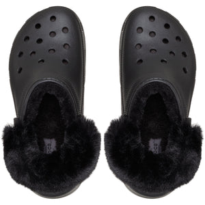 Classic Platform Fuzz Lined Clog