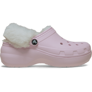 Classic Platform Fuzz Lined Clog
