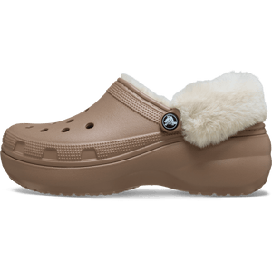 Classic Platform Fuzz Lined Clog