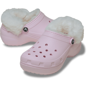 Classic Platform Fuzz Lined Clog