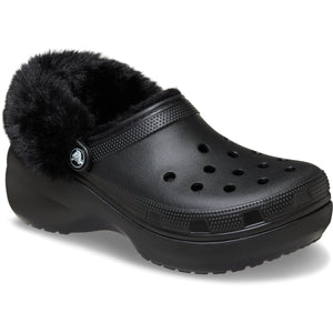 Classic Platform Fuzz Lined Clog