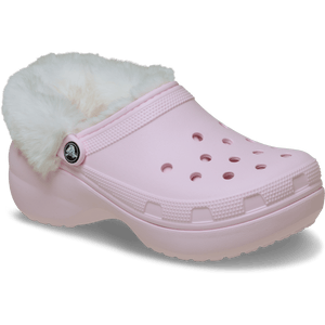 Classic Platform Fuzz Lined Clog