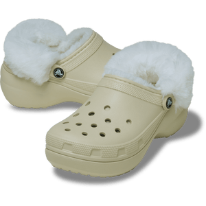 Classic Platform Fuzz Lined Clog