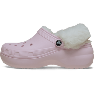 Classic Platform Fuzz Lined Clog
